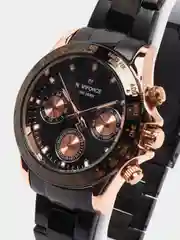 Черный наручные часы Naviforce NF9193 с хронографом, в подарочной упаковке