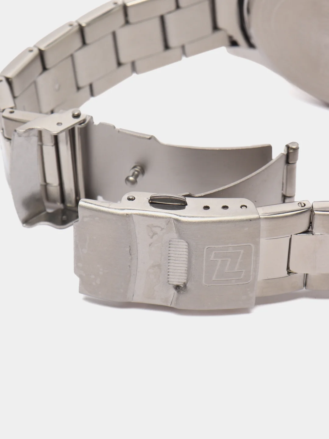 Серебряный наручные часы Naviforce NF9193 с хронографом, в подарочной упаковке