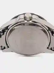 Серебряный мужские наручные часы Naviforce NF9198 с календарём, в подарочной упаковке
