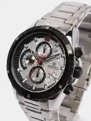 Серебряный мужские наручные часы Naviforce NF8021 с хронографом, в подарочной упаковке