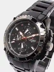 Черный мужские наручные часы Naviforce NF9179 с хронографом, в подарочной упаковке