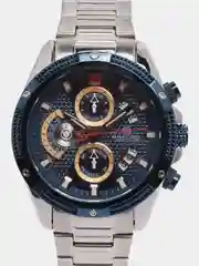 Синий мужские наручные часы Naviforce NF8021 с хронографом, в подарочной упаковке