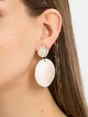 Белый серьги оригинальные длинные, разные дизайны