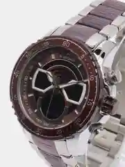 Коричневый мужские наручные часы Naviforce NF9189 с хронографом, в подарочной упаковке