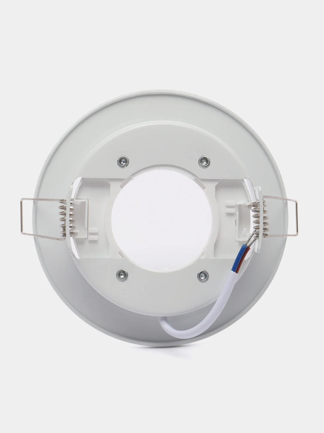Светильник потолочный встраиваемый, 15W 230V  GX53, белый без лампы, DL388
