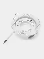 Светильник потолочный встраиваемый, 15W 230V  GX53, белый без лампы, DL388