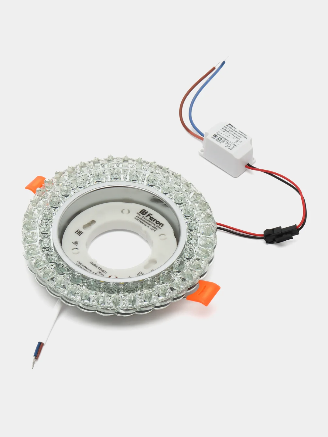 Светильник встраиваемый со светодиодной подсветкой 20LED*2835 SMD 4000K, 29541