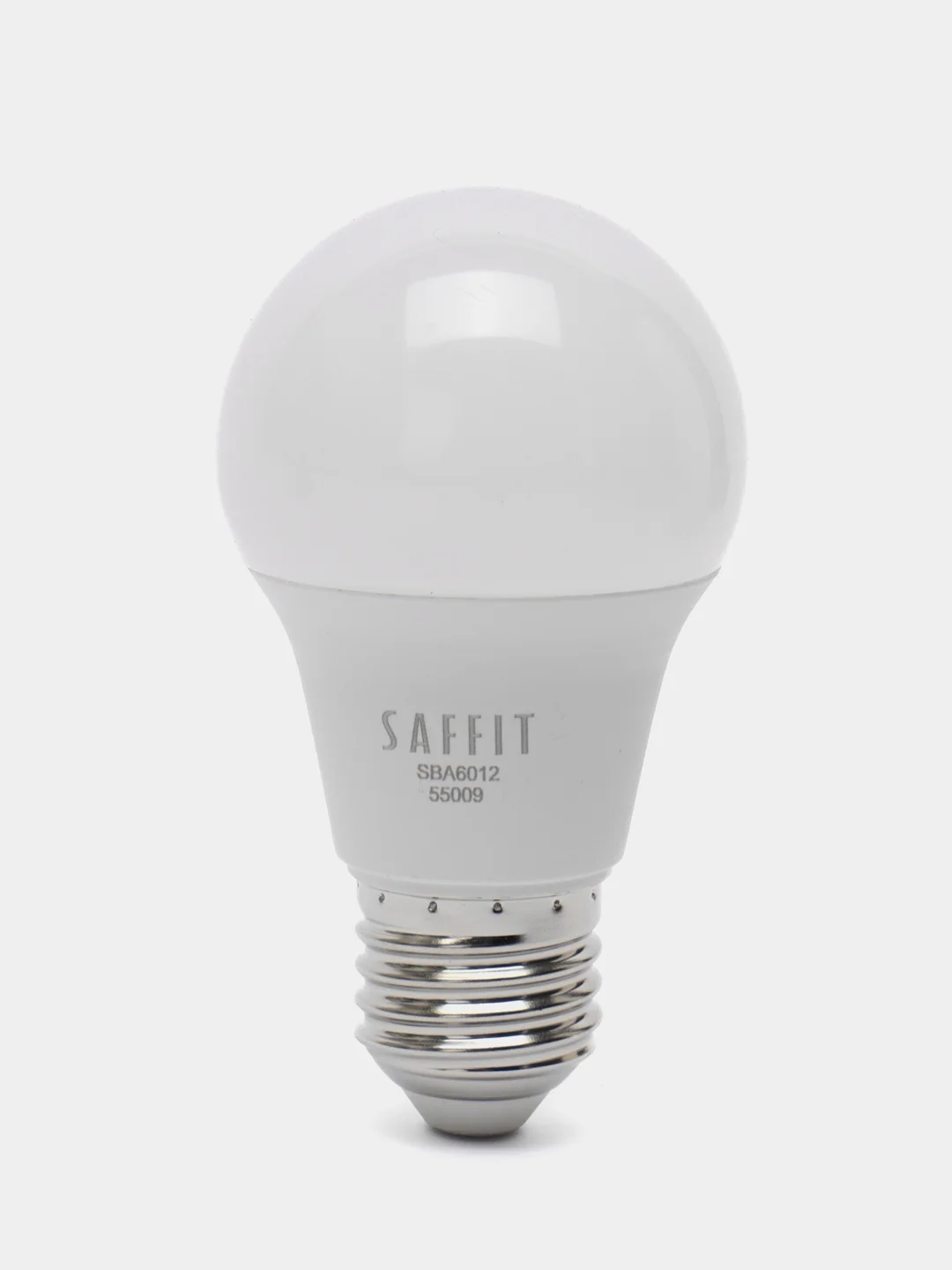 Лампа светодиодная, 12W 230V E27 6400K A60, SBA6012, 55009