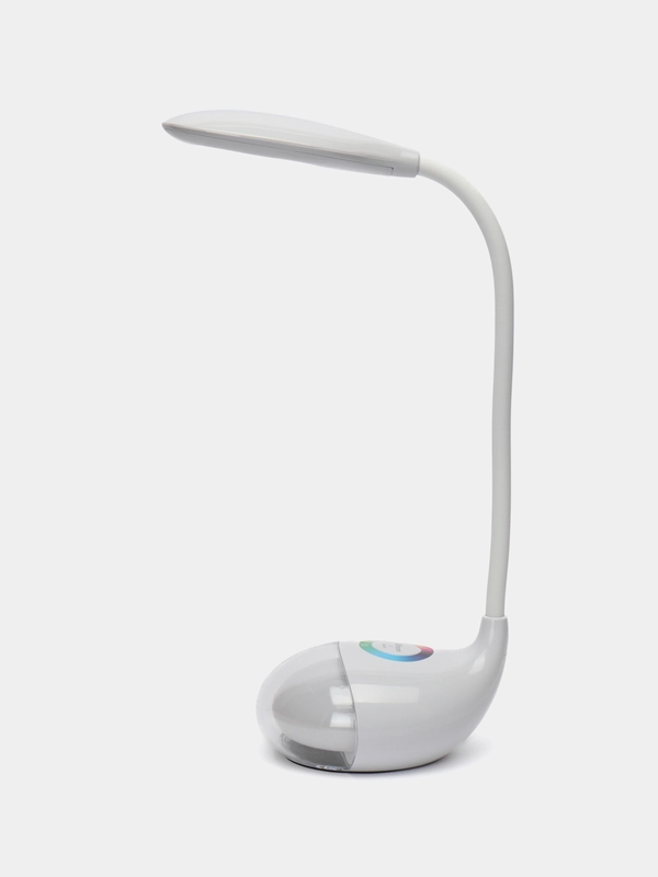Светильник настольный 7W, 6000-6500K, 100-240V, белый, DE1730