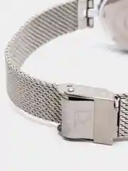 Серебряный женские наручные часы Curren 9038 в подарочной упаковке