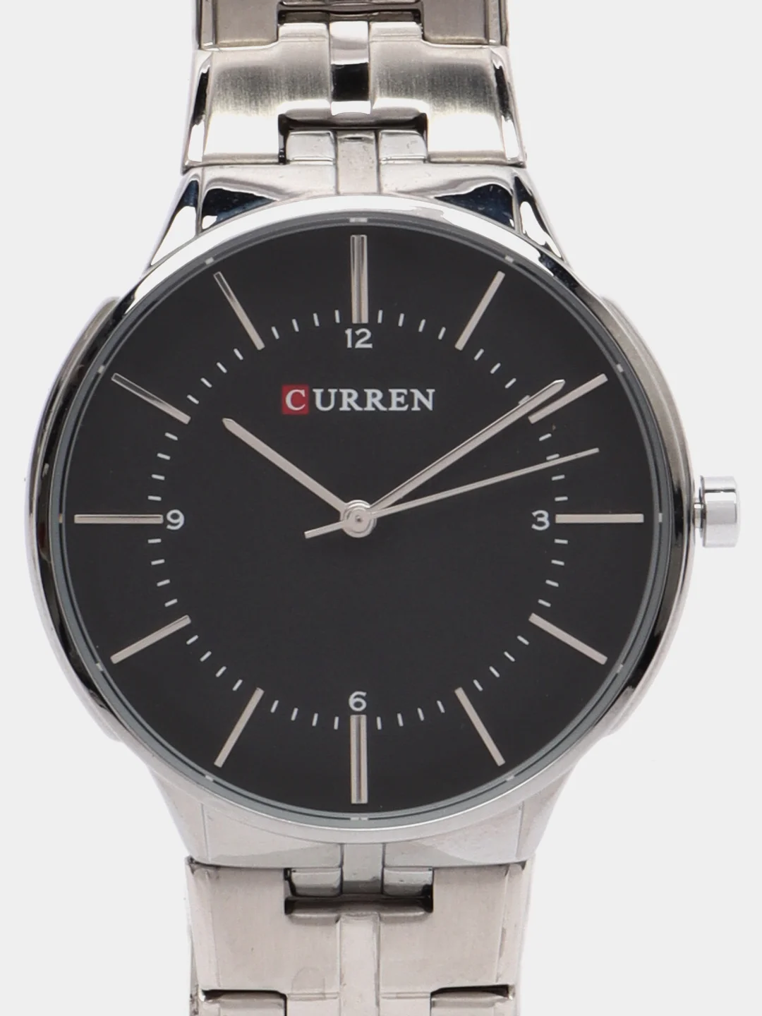 Серый металлик мужские наручные часы Curren 8321 в подарочной упаковке