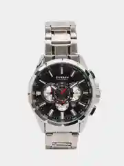 Угольный мужские наручные часы Curren 8363 c хронографом в подарочной упаковке