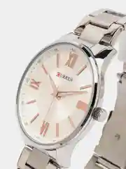 Серебряный мужские наручные часы Curren 8383 в подарочной упаковке