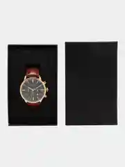 Коричневый наручные часы Megir ML2011L, с хронографом, в подарочной упаковке