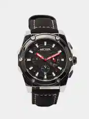 Черный мужские наручные часы Megir ML2122G, с хронографом, в подарочной упаковке