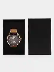 Хаки мужские наручные часы Megir ML2074G, с хронографом, в подарочной упаковке