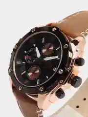 Хаки мужские наручные часы Megir ML2074G, с хронографом, в подарочной упаковке