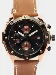 Хаки мужские наручные часы Megir ML2074G, с хронографом, в подарочной упаковке