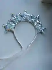 Белый ободок новогодний
