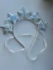Белый ободок новогодний