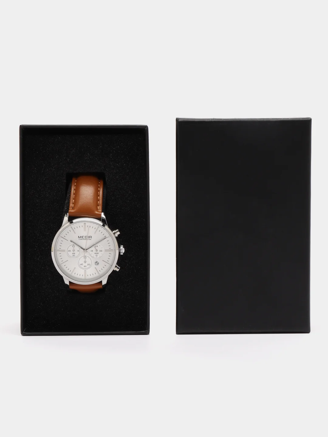 Медный наручные часы Megir ML2011L, с хронографом, в подарочной упаковке