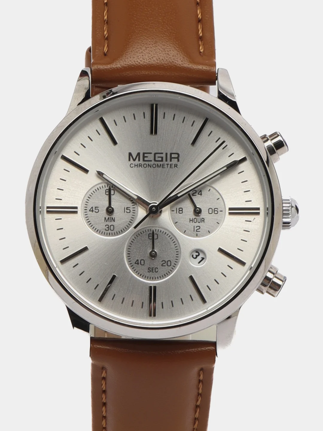 Медный наручные часы Megir ML2011L, с хронографом, в подарочной упаковке