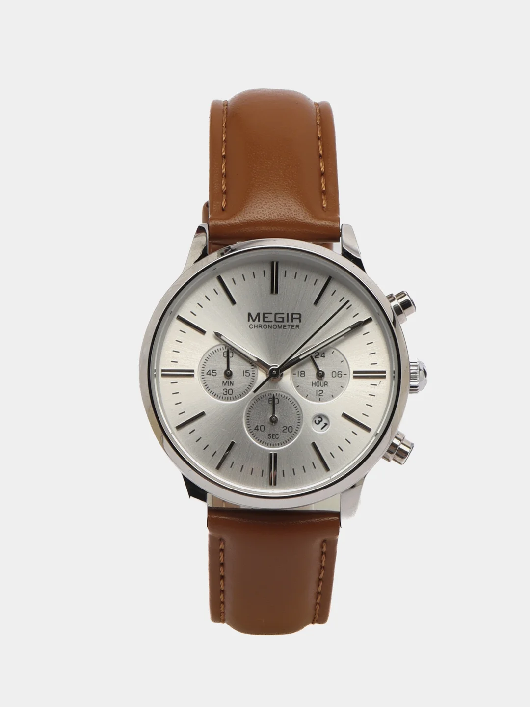 Медный наручные часы Megir ML2011L, с хронографом, в подарочной упаковке