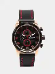 Черный мужские наручные часы Megir ML2082G, с хронографом, в подарочной упаковке