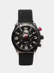 Серебряный мужские наручные часы Megir MN2116G, с хронографом, в подарочной упаковке