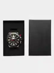 Серебряный мужские наручные часы Megir MN2116G, с хронографом, в подарочной упаковке