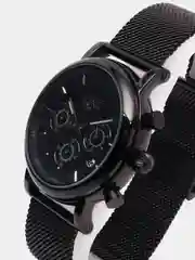 Хром мужские наручные часы Lige 9928 c хронографом в подарочной упаковке