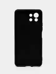Хром чехол Mi 11 Lite, Xiaomi 11 Lite 5G NE, Ми 11 Лайт, Сяоми 11 Лайт 5G НЕ черный силиконовый