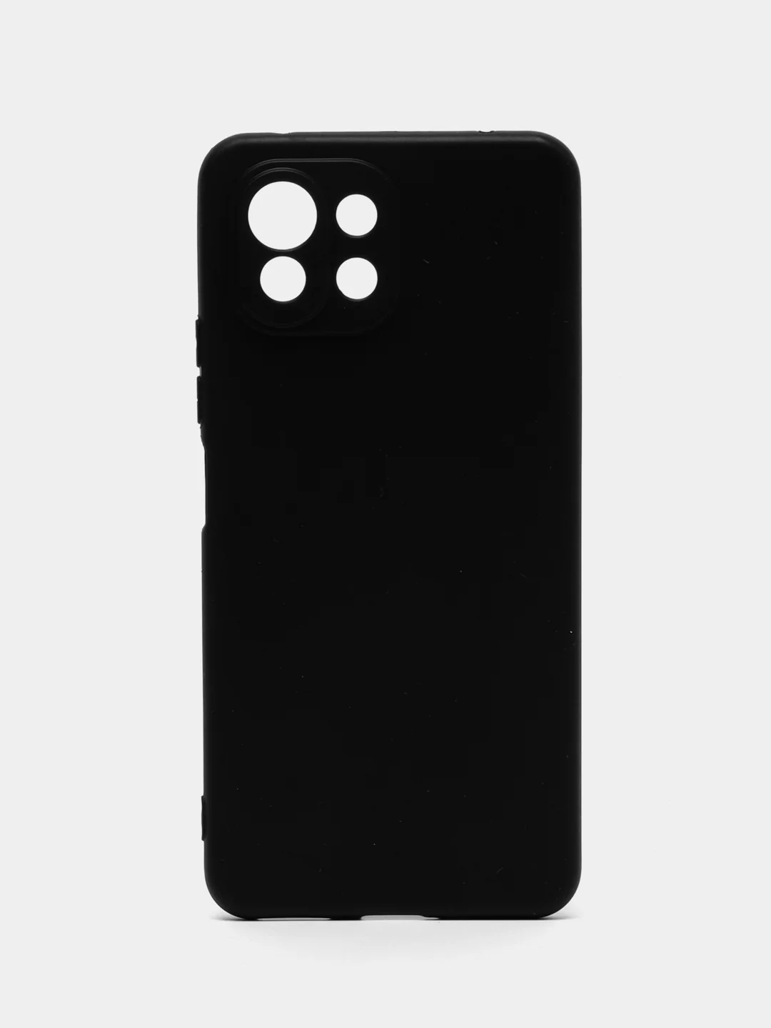 Хром чехол Mi 11 Lite, Xiaomi 11 Lite 5G NE, Ми 11 Лайт, Сяоми 11 Лайт 5G НЕ черный силиконовый