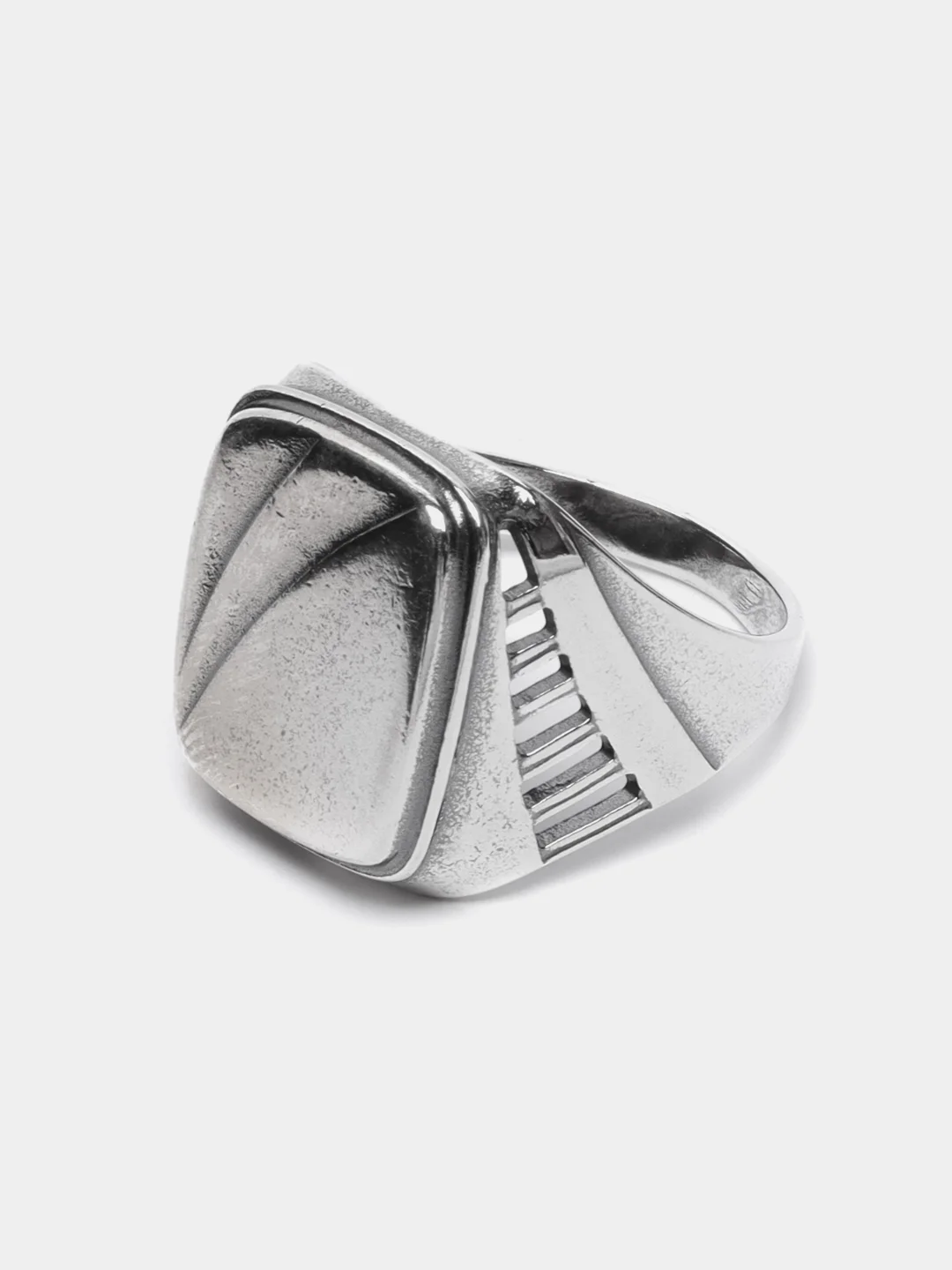 Серебряный мужское кольцо, печатка, перстень