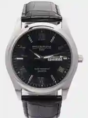 Хром мужские наручные часы KINGNUOS K-1858 с календарем, в подарочной упаковке