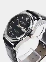 Хром мужские наручные часы KINGNUOS K-1858 с календарем, в подарочной упаковке