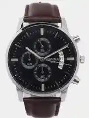 Черный мужские наручные часы Dedima D-1018 в подарочной упаковке
