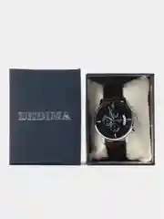 Черный мужские наручные часы Dedima D-1018 в подарочной упаковке