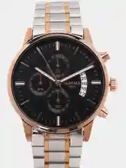 Бронзовый мужские наручные часы DEDIMA D-1018 в подарочной упаковке