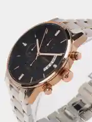 Бронзовый мужские наручные часы DEDIMA D-1018 в подарочной упаковке