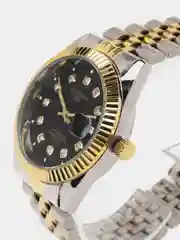 Черный мужские наручные часы Dedima D-188 с календарём, в подарочной упаковке