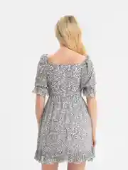 Черный платье женское, летнее, крестьянка