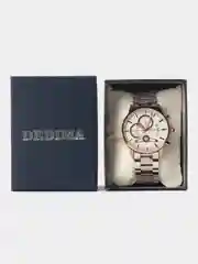 Карамельный мужские наручные часы Dedima D-159 с металлическим браслетом и хронографом