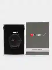 Черный мужские наручные часы Curren 8406 в подарочной упаковке