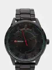 Черный мужские наручные часы Curren 8406 в подарочной упаковке