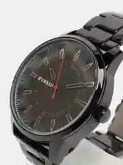Черный мужские наручные часы Curren 8406 в подарочной упаковке