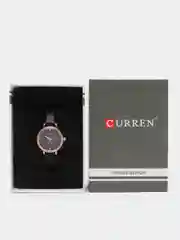 Черный женские наручные часы Curren 9083 в подарочной упаковке