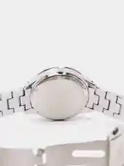 Серебряный женские наручные часы Curren 9007 с календарём в подарочной упаковке