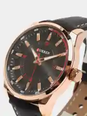 Черный мужские наручные часы Curren 8390 в подарочной упаковке