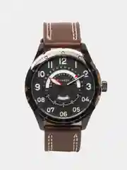 Шоколадный мужские наручные часы Curren 8267 с календарём в подарочной упаковке